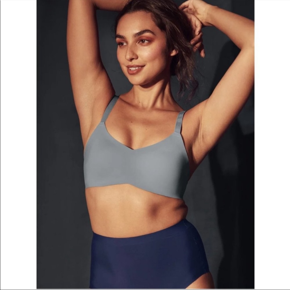 KNIX Padded v-Neck Bra- Thin Strap